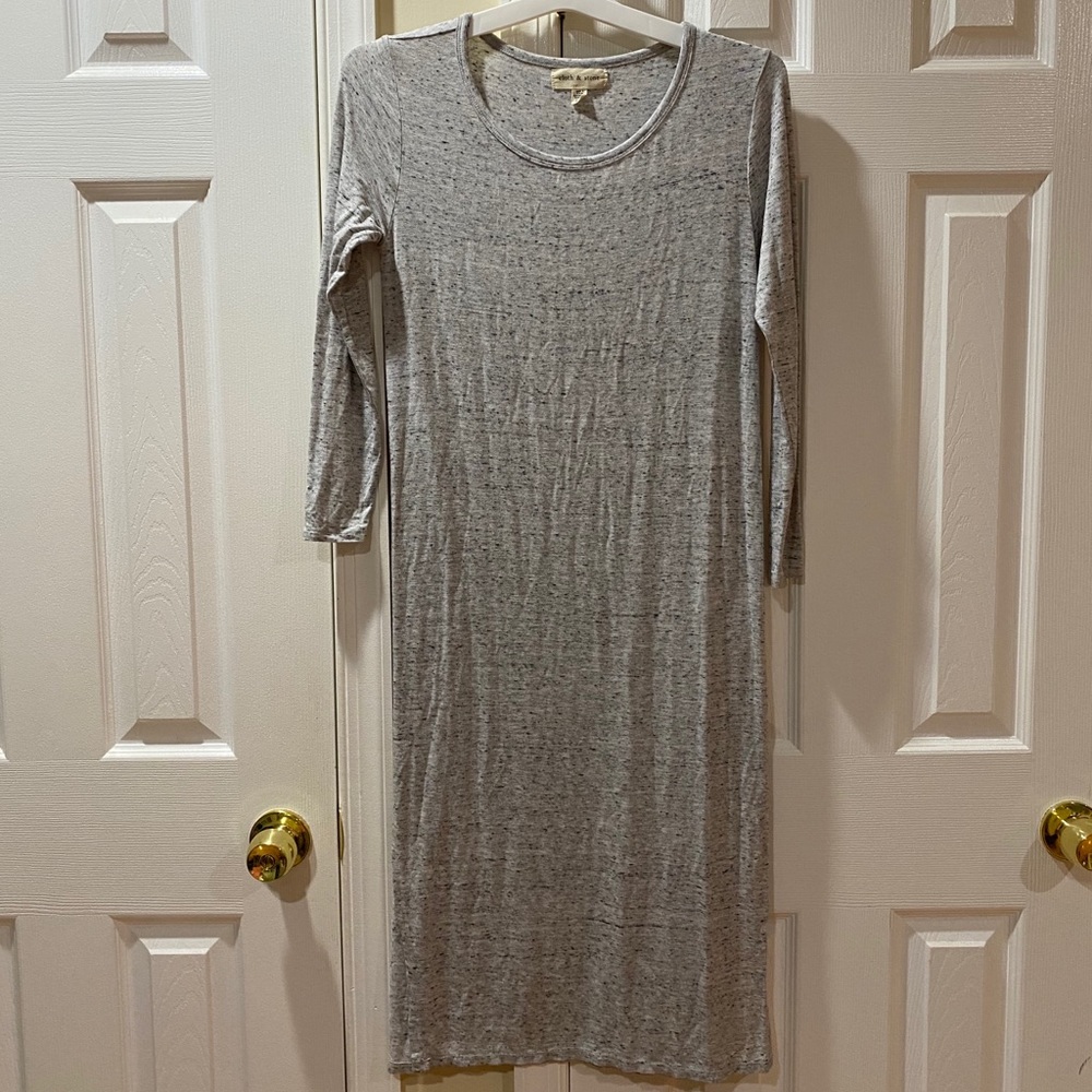 Anthropologie Cloth & Stone Bodycon Midi dress